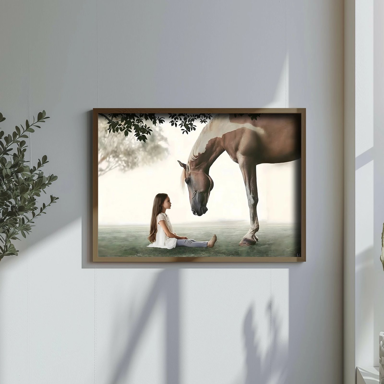 Pikturë dekorative me kornizë MDF, Wallity, GE220-L, shumëngjyrëshe