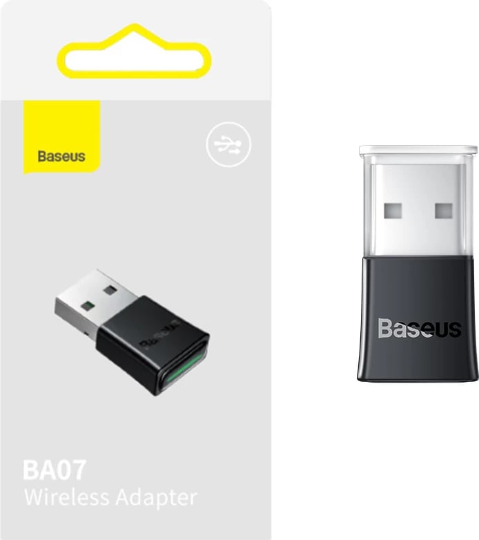 Adapter Bluetooth Baseus BA07, USB-A, Bluetooth 5.3, i zi Adapter Bluetooth Baseus BA07, USB-A, Bluetooth 5.3, i zi