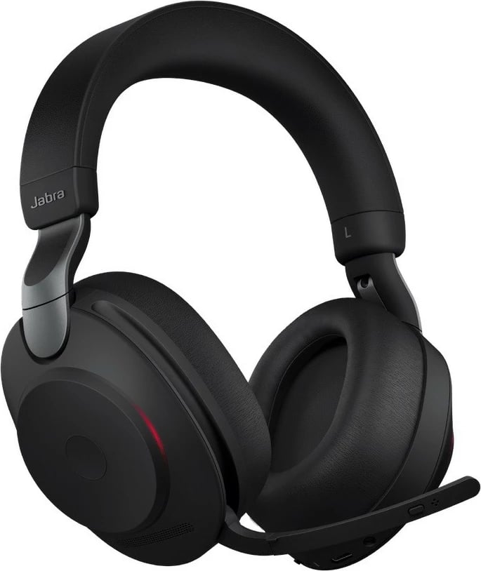 Kufje Jabra Evolve2 85 Link380a UC, Stereo, Bluetooth, ANC, të zeza