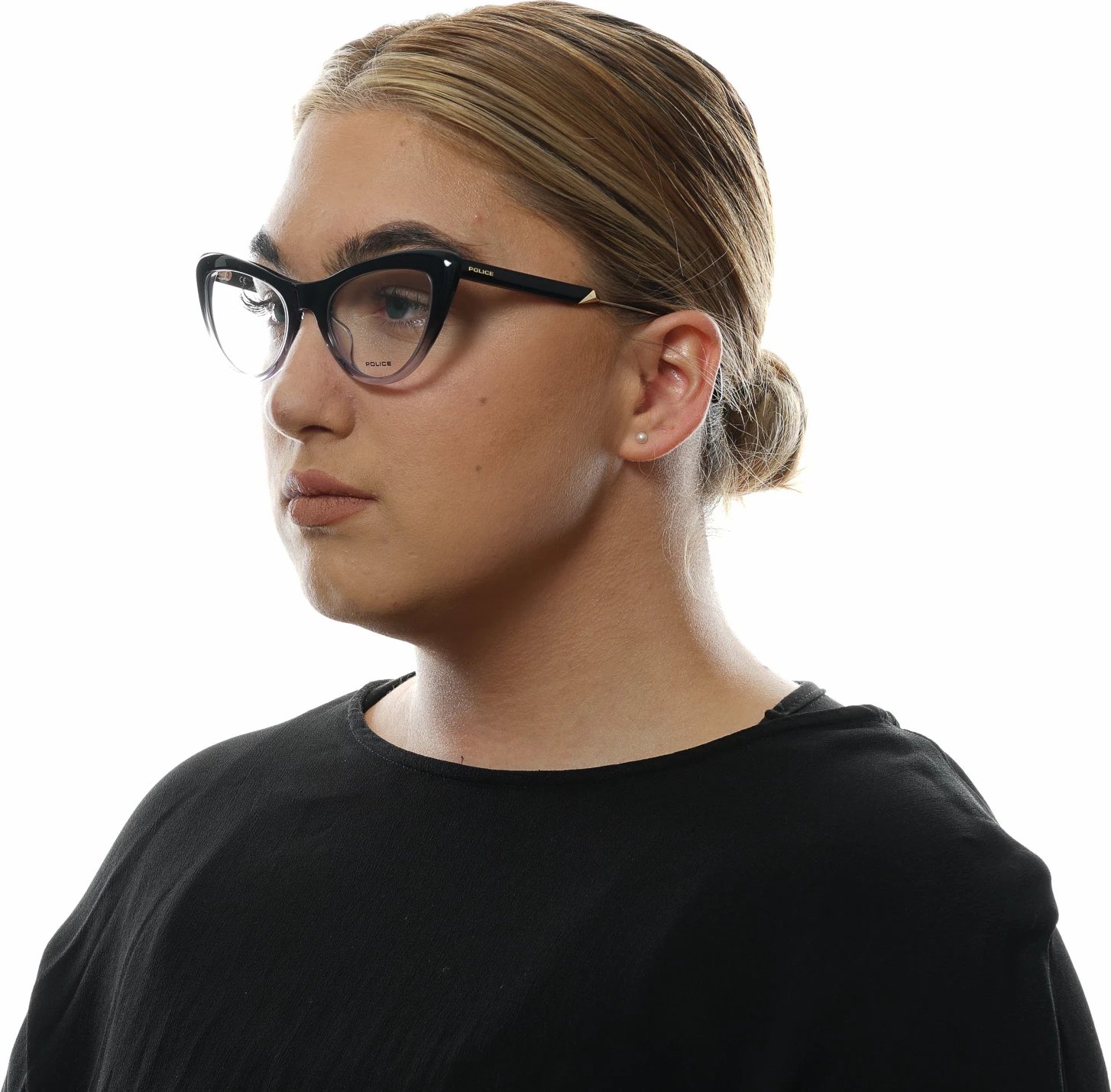  Syze optike për femra Police, të zeza