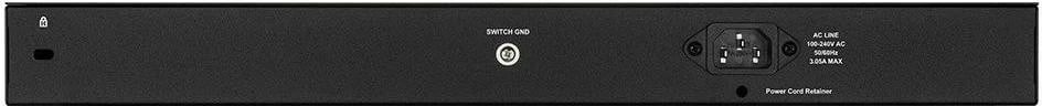 Switch D-link DGS-1210-28P/ME/E, 24 porte PoE, 4 SFP, për rack 19 inch