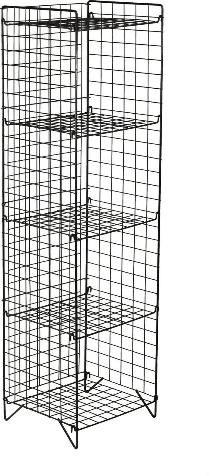 Raft librash metalik Hanah Home, Elvis, ngjyrë e zezë