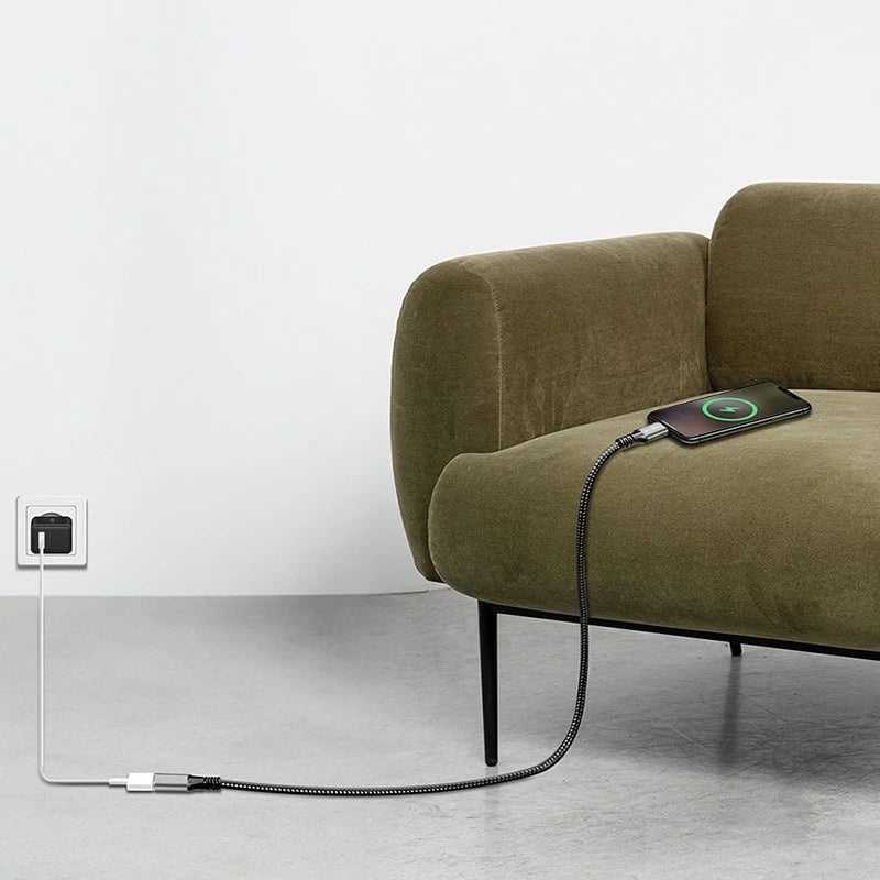 Kabllo USB-C LogiLink CUA0109, 2m, USB 3.2 Gen1, Power Delivery, Zgjatues, E zezë