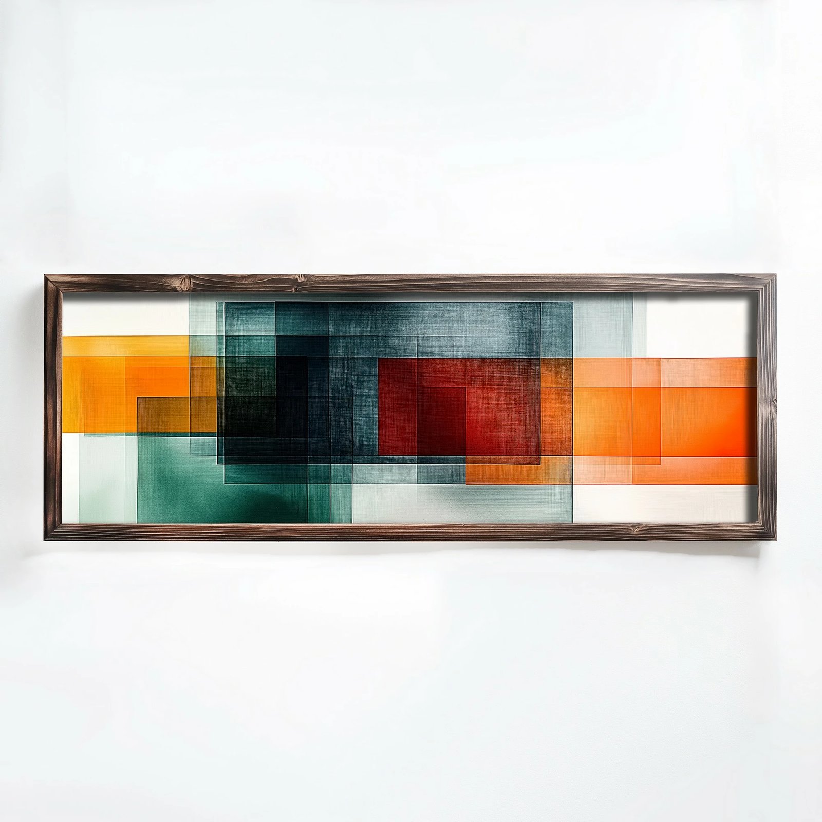 Pikturë dekorative me kornizë, MDF, Wallity, EMR033, shumëngjyrëshe