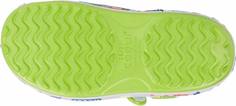 Sandale për fëmijë Coqui, të gjelbërta