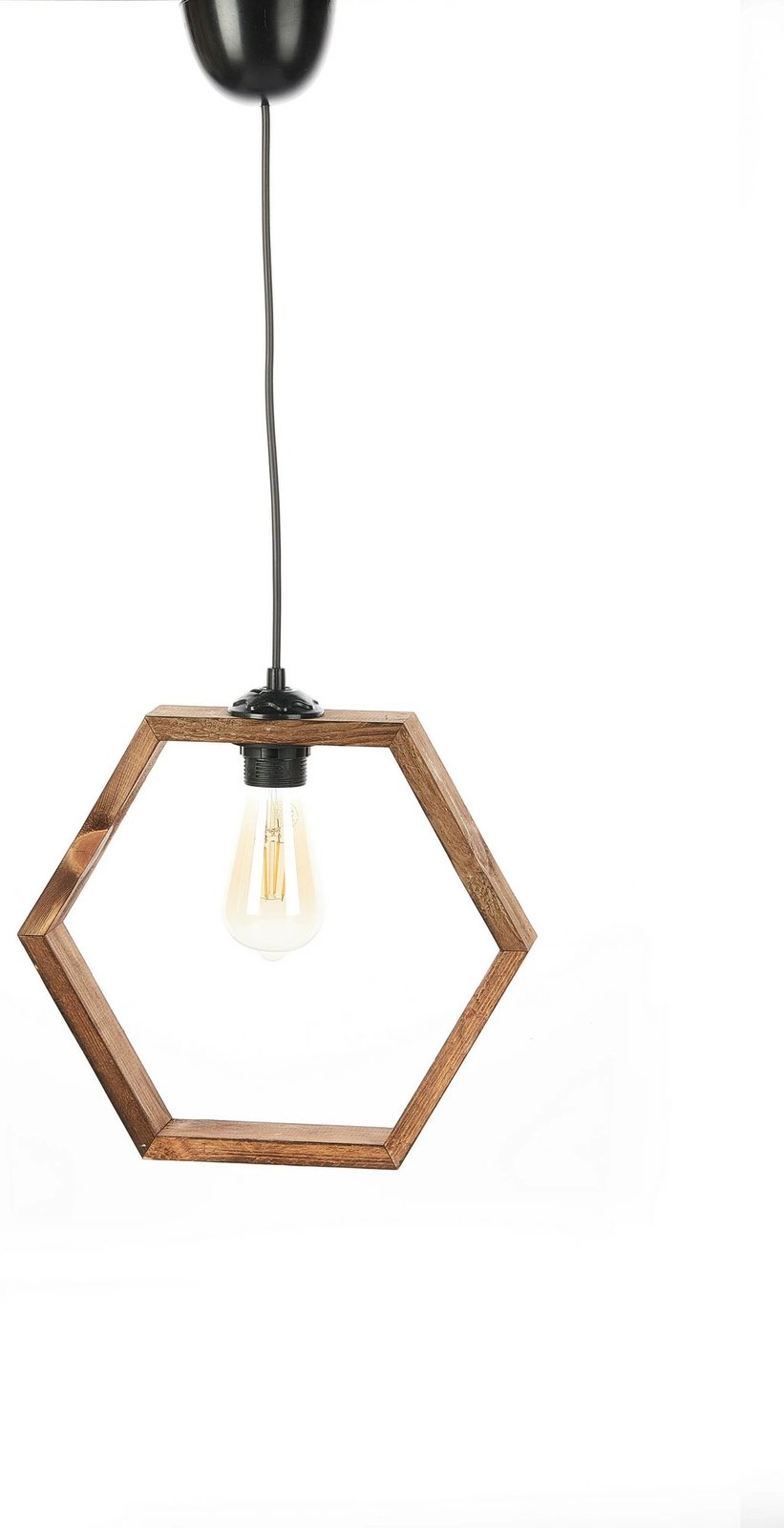 Llambë tavani prej druri, Opviq, Hexagon Antiquation