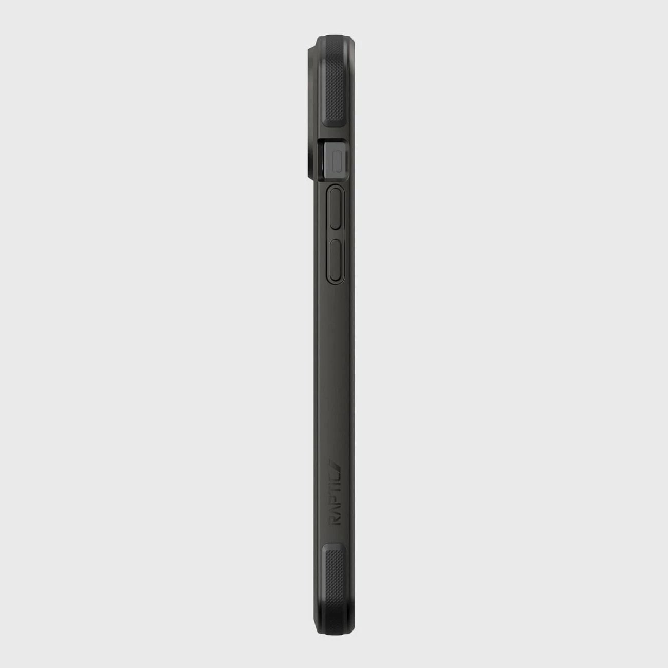 Mbështjellës Raptic X-Doria Secure built për iPhone 14 Plus me MagSafe, i zi