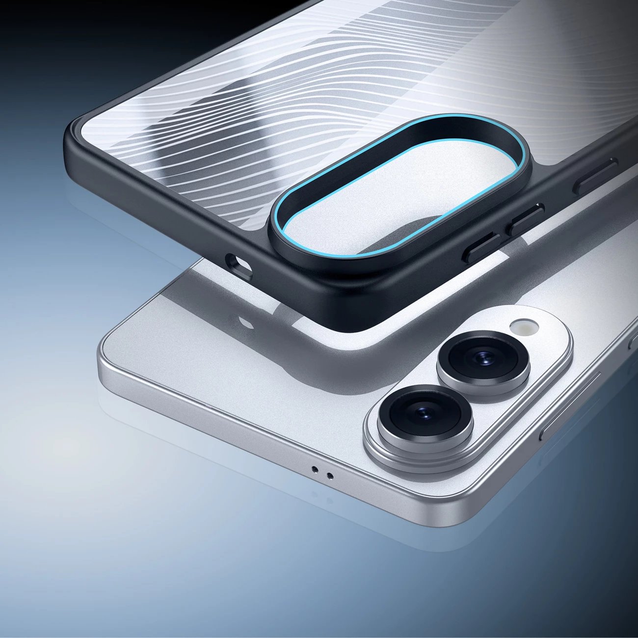 Mbështjellës Dux Ducis Aimo për Samsung Galaxy S25 Edge, i zi
