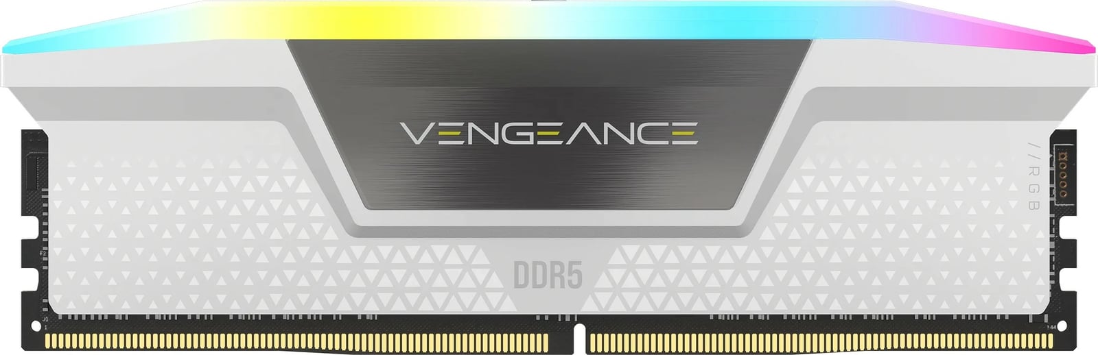RAM Memorje Corsair Vengeance RGB 32GB (2x16GB) DDR5 6000MHz CL30 bardhë RAM Memorje Corsair Vengeance RGB 32GB (2x16GB) DDR5 6000MHz CL30 bardhë