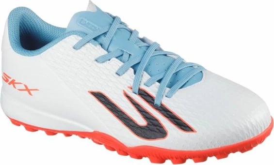 Atlete futbolli për fëmijë Skechers, të bardha