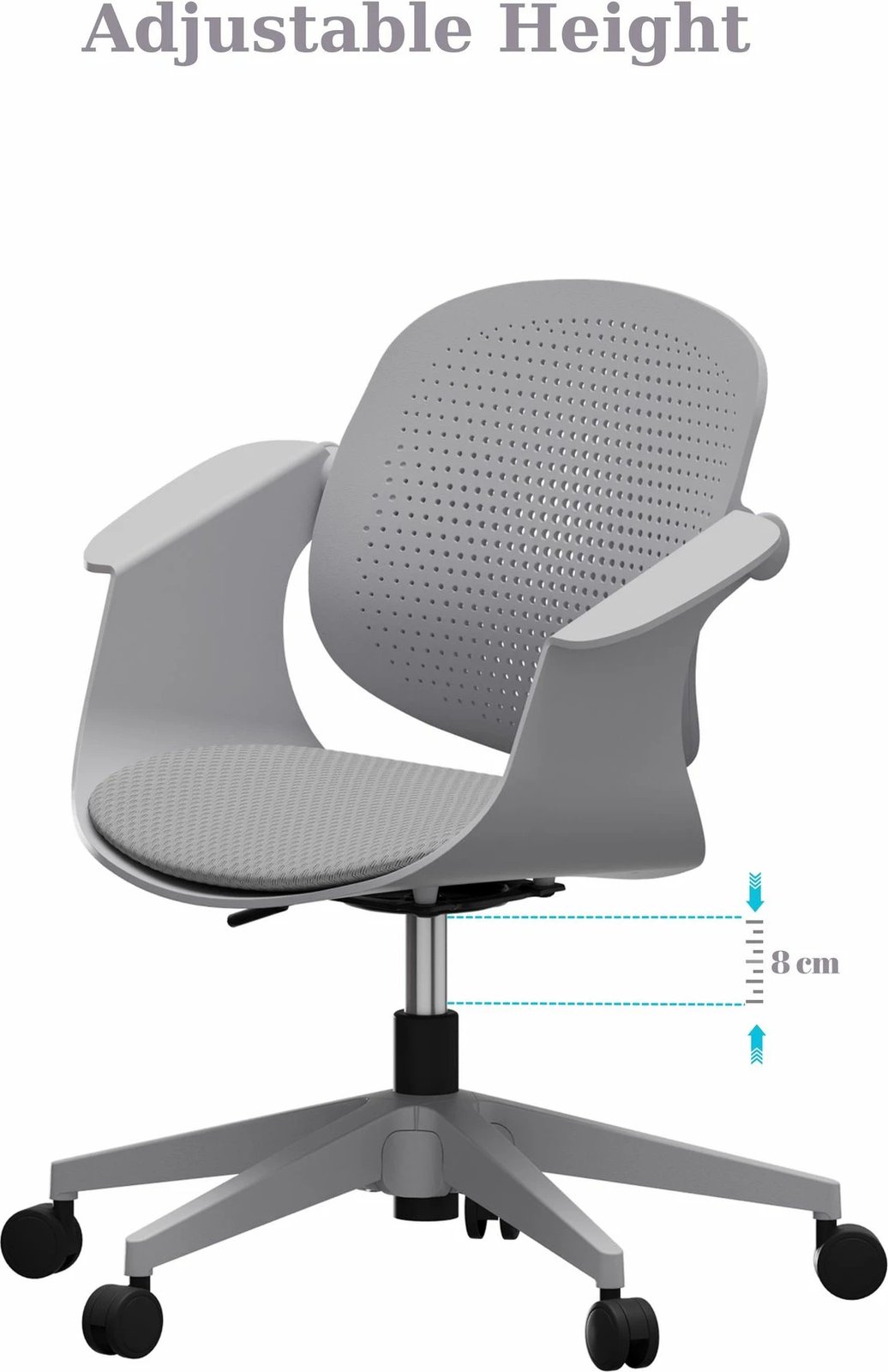 Karrige zyre Skye Decor, gri