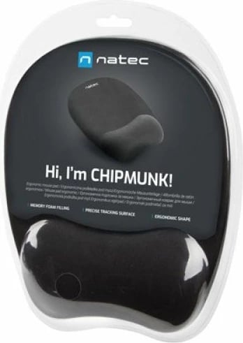 Mouse pad NATEC, e zezë