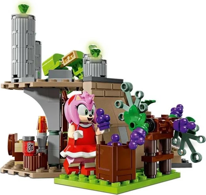 Set ndërtimi LEGO Sonic the Hedgehog 76998 Knuckles and Master Emerald Temple, 325 pjesë