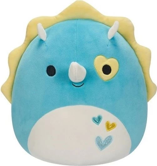 Lodër pelushi Squishmallows Triceratops Braedon 30cm, kaltër
