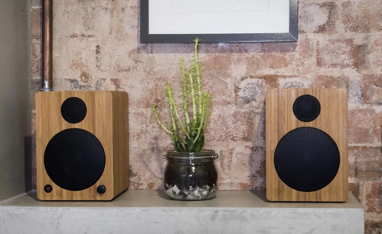 Sistem zëri Wavemaster CUBE MINI NEO, 2.0 kanale, Bluetooth, 36W, Bamboo