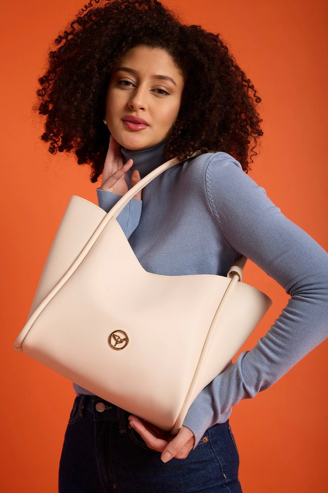 Çantë krahu Zoozie Bags, Athinë, bezhë