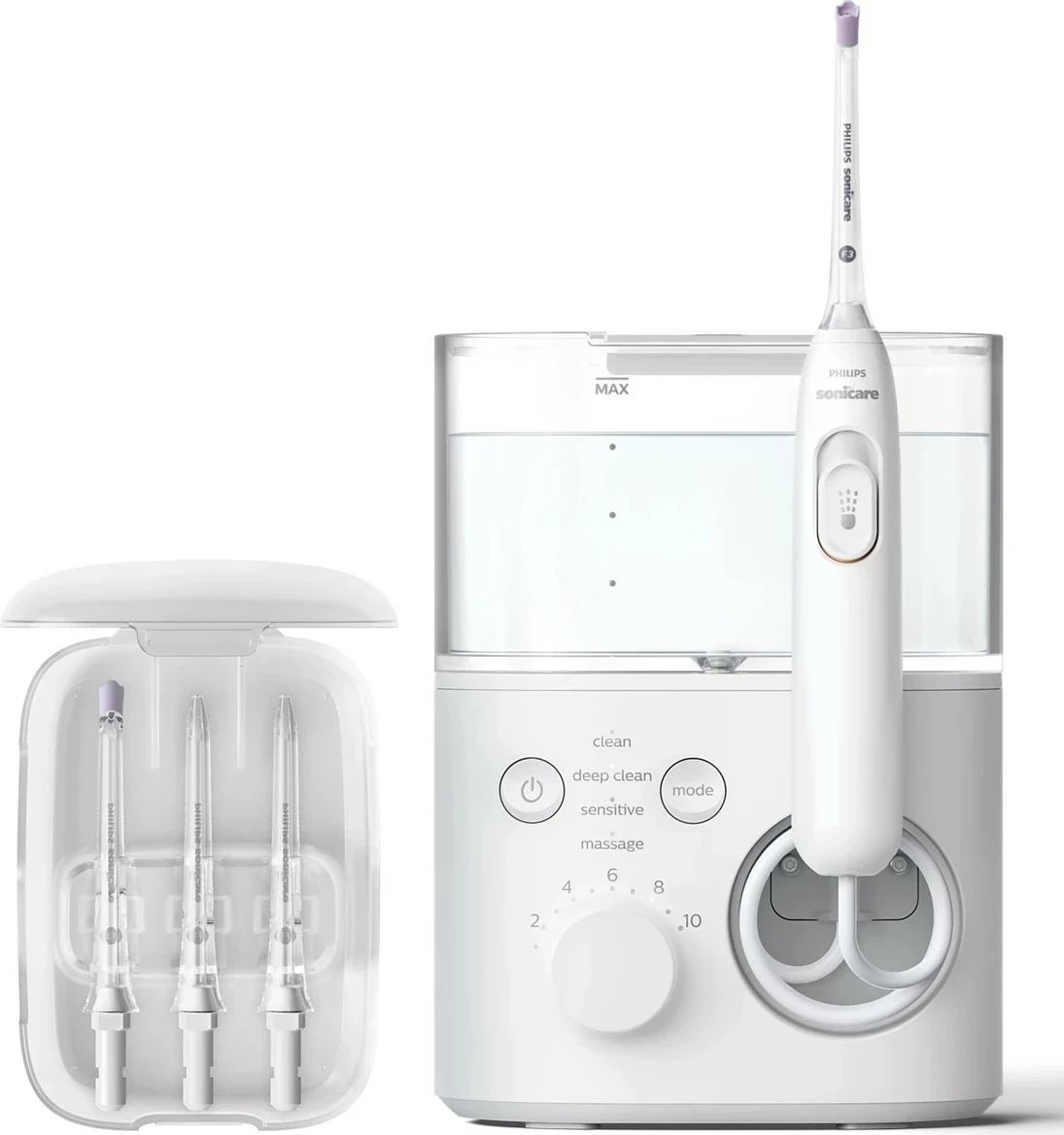 Irigator dhëmbësh Philips Sonicare Power Flosser 7000, i bardhë