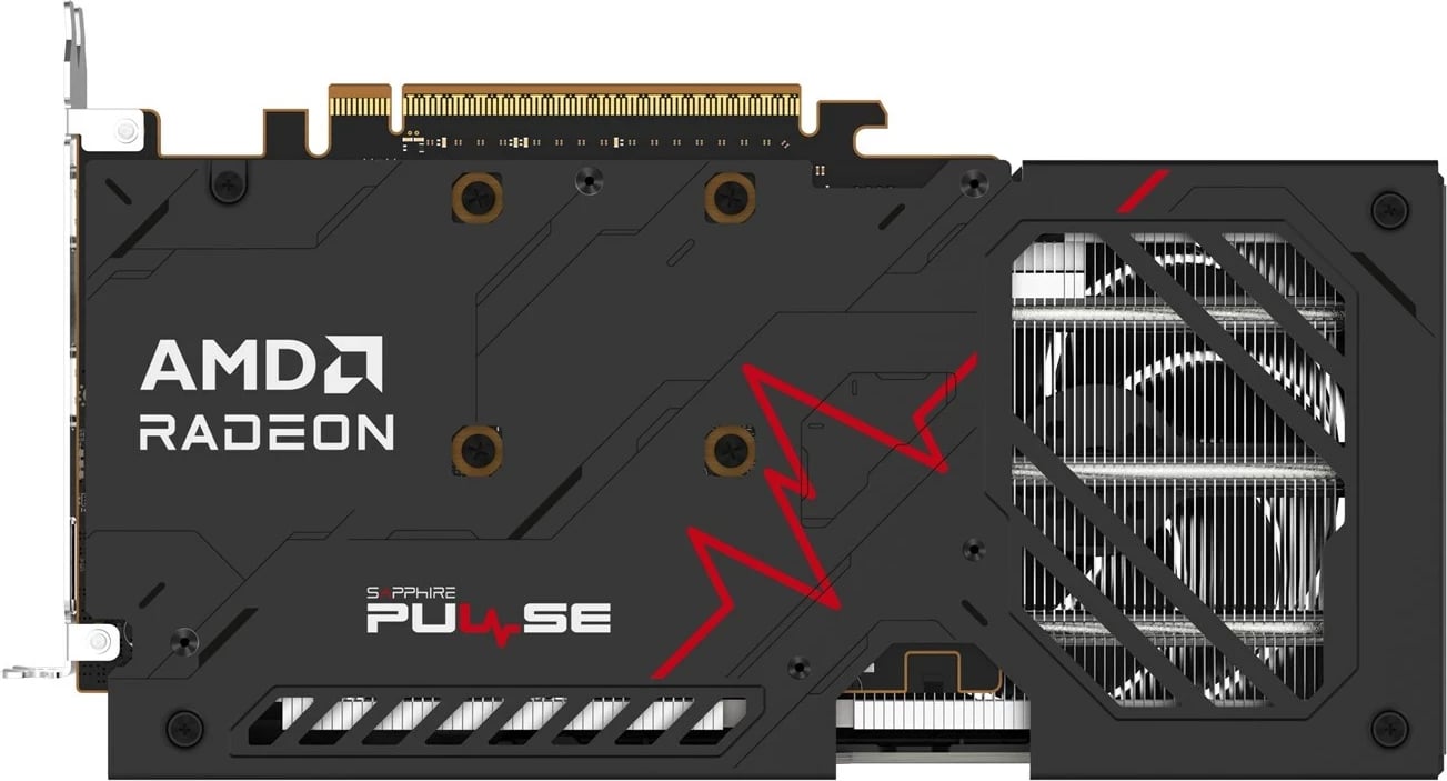 Kartelë grafike Sapphire PULSE RX 9060 XT GAMING, 8GB, GDDR6, e zezë