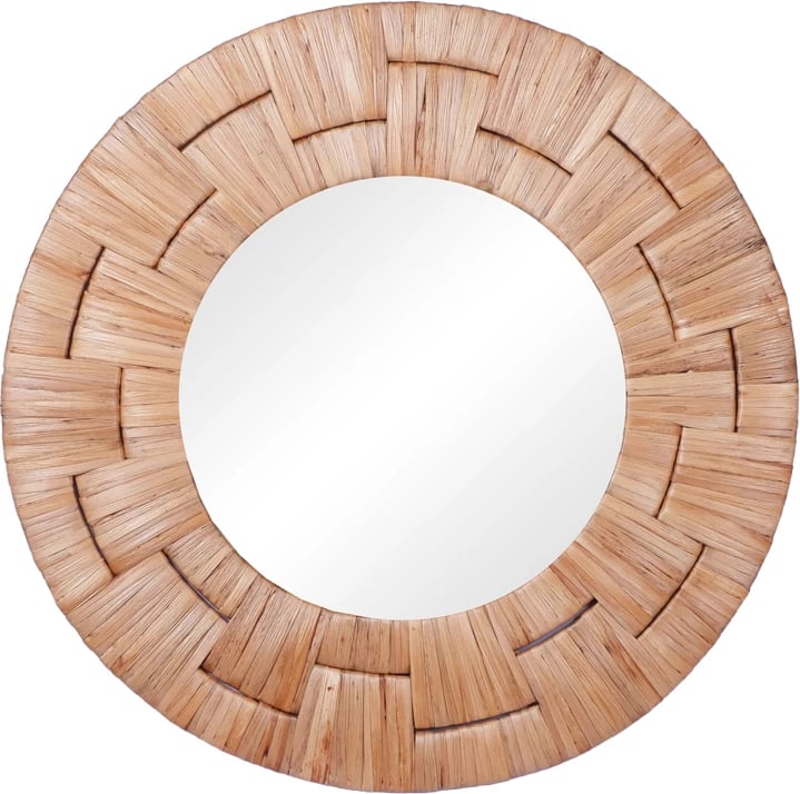 Pasqyrë Adloms Inart, dru, hije natyrale, D70x6cm