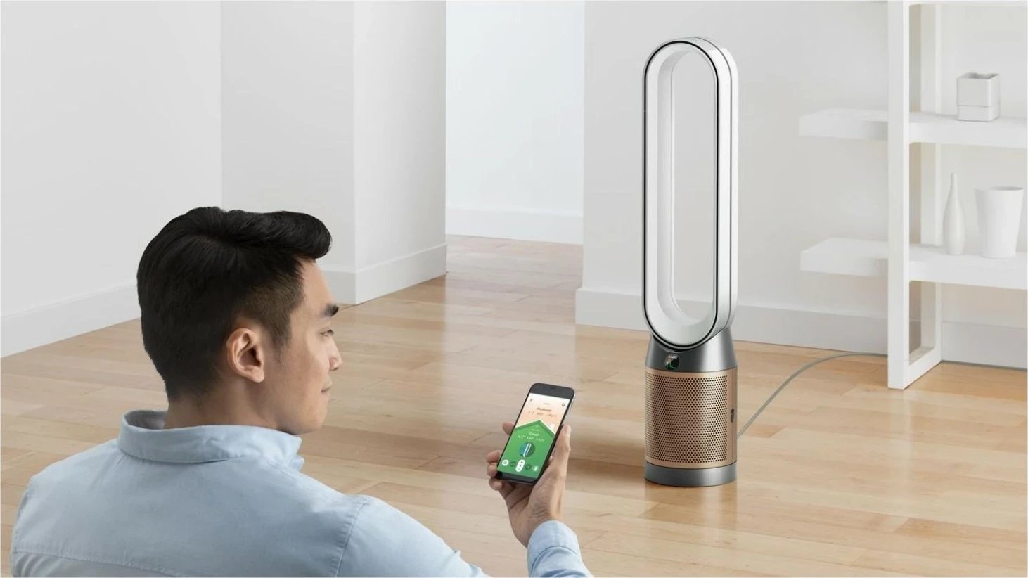 Purifikator ajri Dyson Purifier Cool PC2 De-NOx, smart, ngjyrë ari