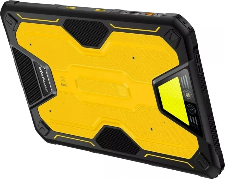Tablet Ulefone Armor Pad 2, 8/256GB, LTE, Android, zi dhe verdhë