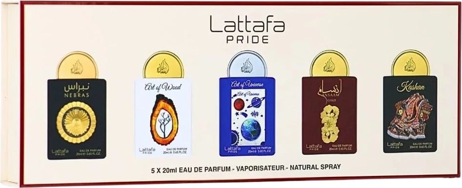 Set Eau de Parfum Lattafa Pride Collection No.3 5x20ml