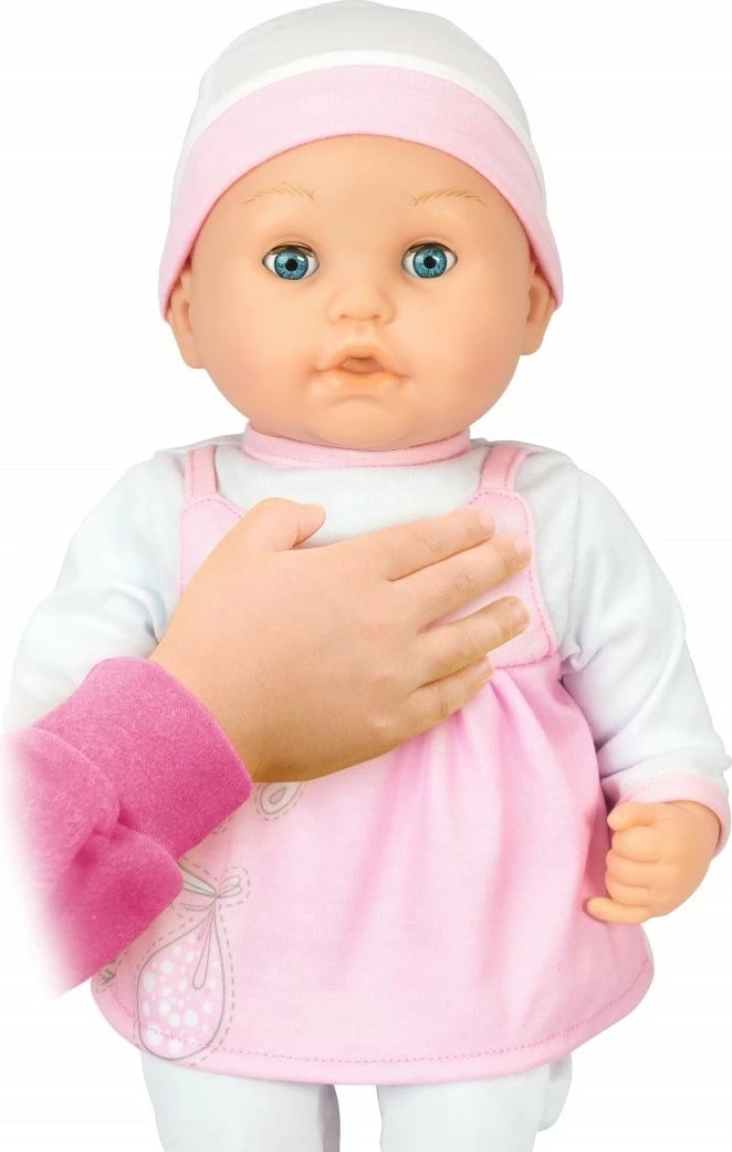 Kukull interaktive Artyk Natalia Rozkoszny Baby Doll, 40 cm, me aksesorë, Rozë