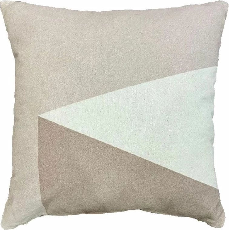 Jastëk dekorativ MAYRA C, pambuk, poliester, 45x45cm, bezhë