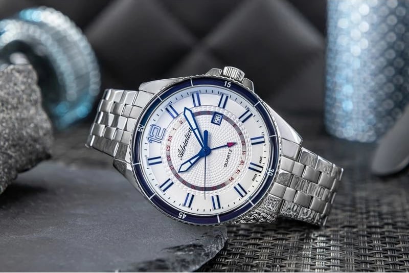 Orë dore për meshkuj Adriatica, argjendtë