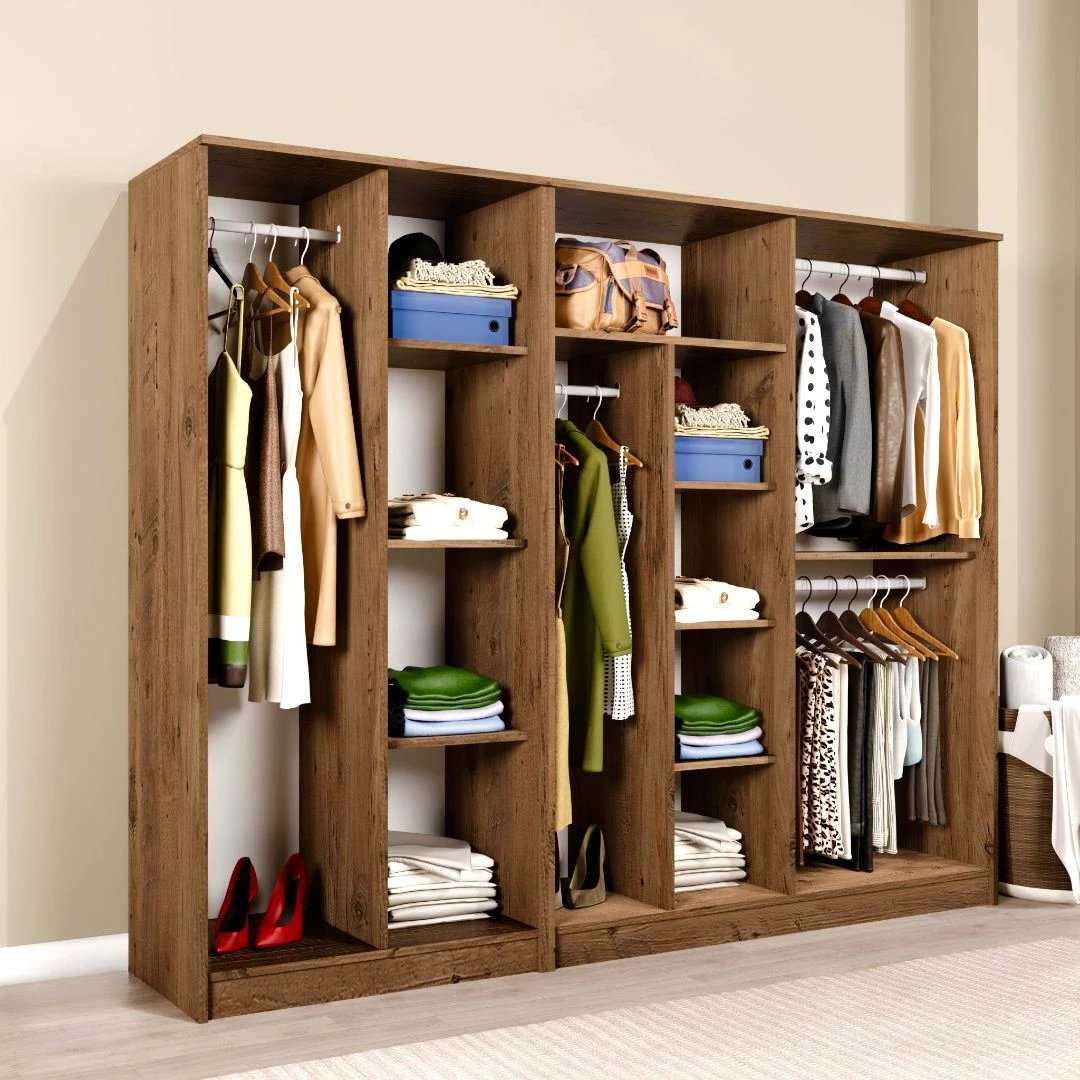 Dollap Skye Decor, ngjyrë Atlantic Pine, Kardelen 1600-126