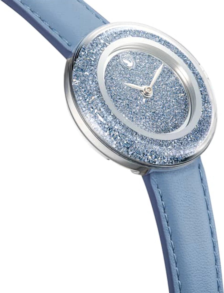 Orë dore SWAROVSKI 5681733 për femra, e kaltër