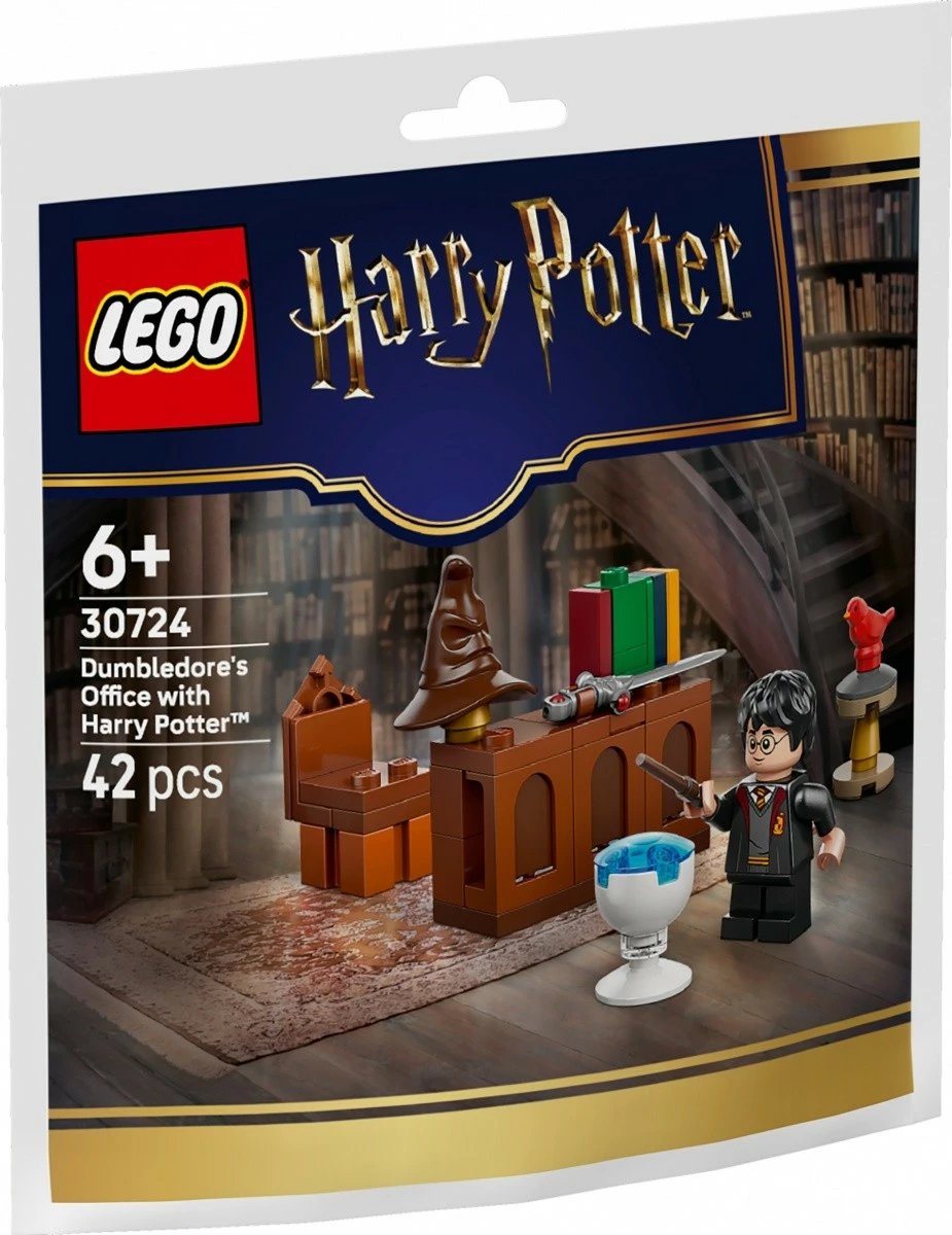 Set ndërtimi, LEGO Harry Potter, 30724 Dumbledore's Office me Harry Potter, 42 pjesë, 6+