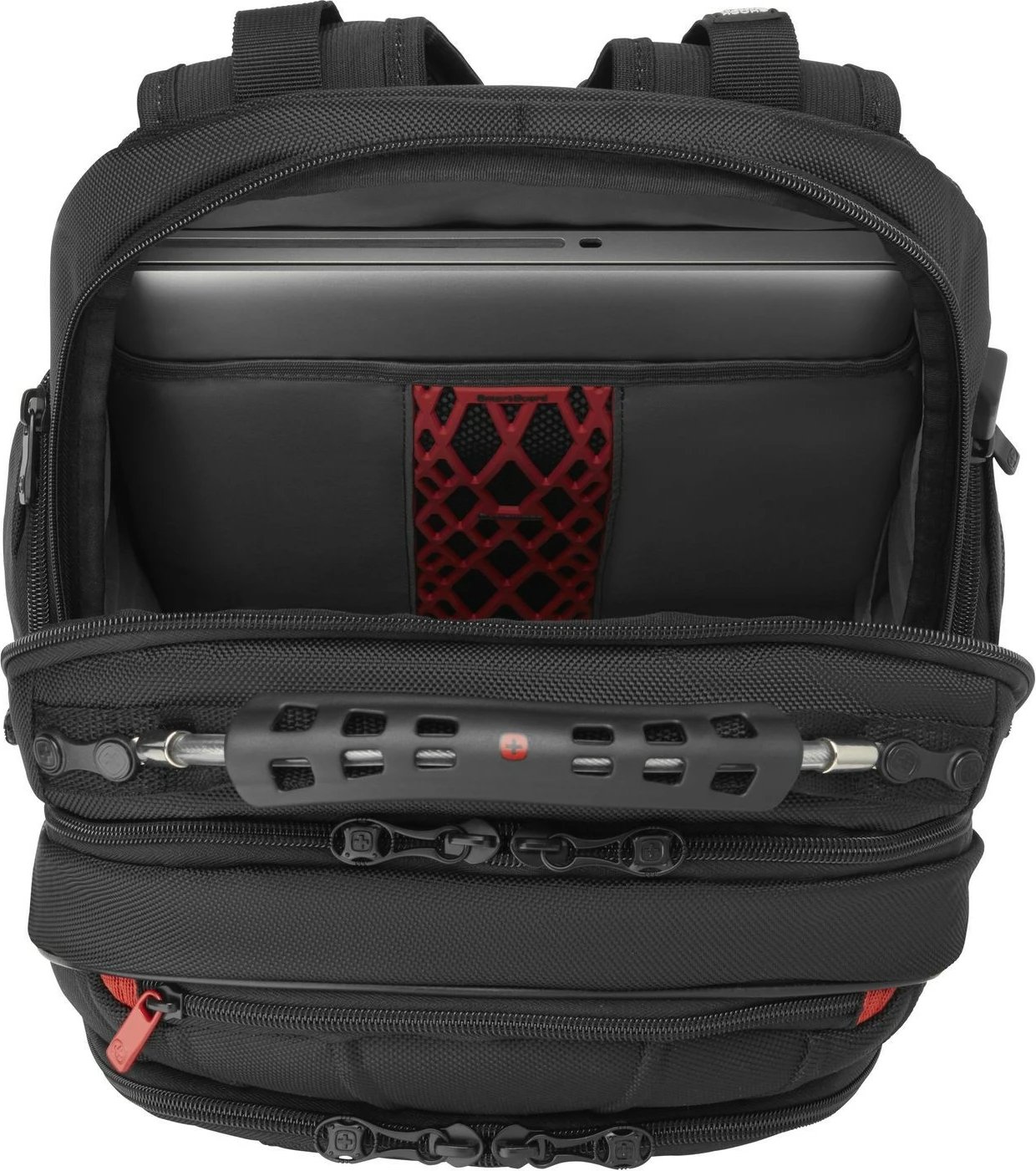 Çantë shpine Wenger Pegasus Deluxe Ballistic 16 inç e zezë