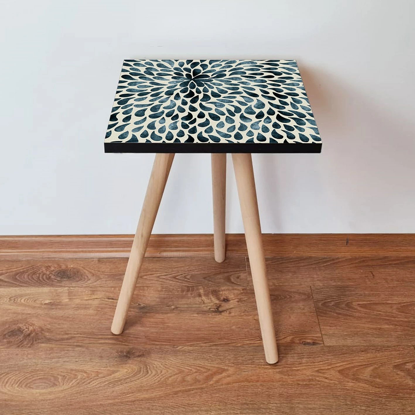 Tavolinë anësore Skye Decor, Shp54, e gjelbër