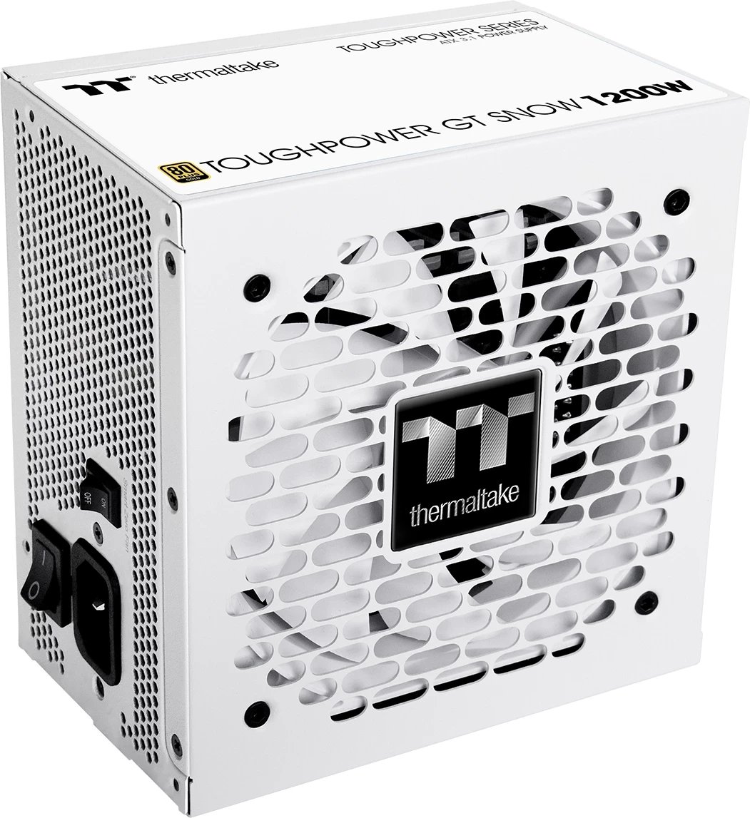 Furnizues energjie Thermaltake Toughpower GT Snow 1200W, ATX 3.1, 80 Plus Gold, i bardhë