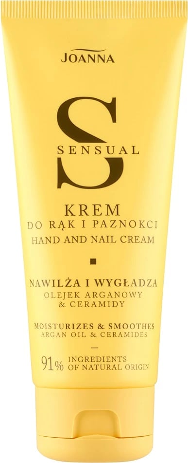 Krem për duar dhe thonj Joanna Sensual Argan Oil & Ceramides 100g