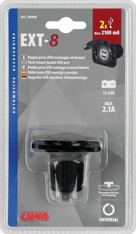 Usb Port Dyfisht 12v - 24v