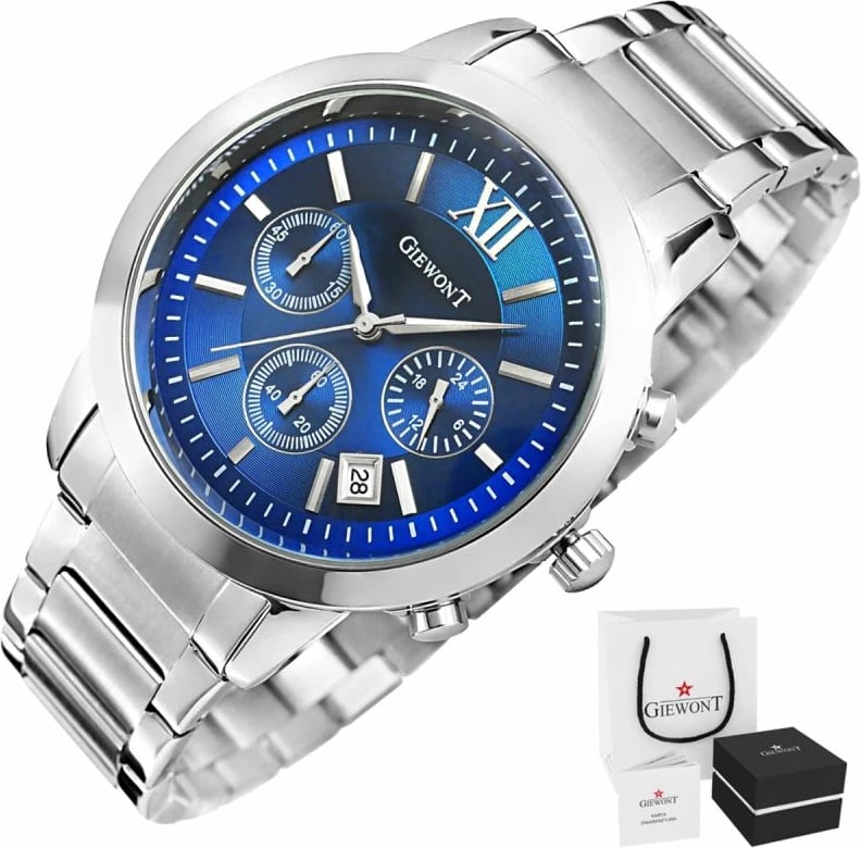 Orë dore për meshkuj Giewont, argjendtë