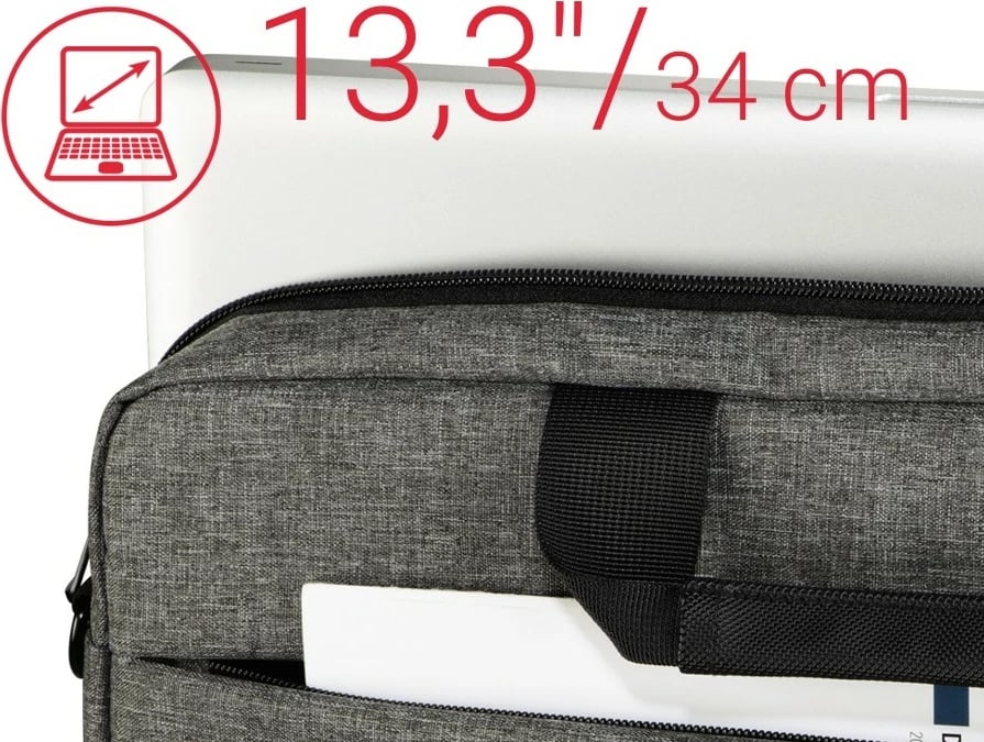Çantë laptopi Hama Terra 13.3", Gri