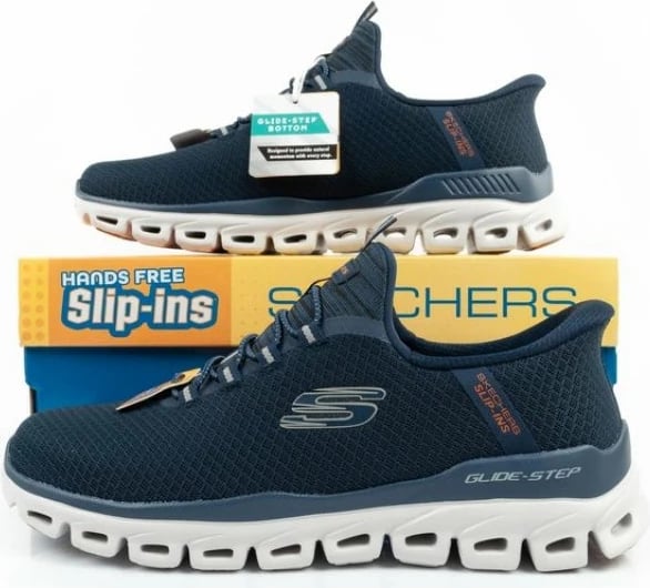 Atlete për meshkuj Skechers, të kaltërta