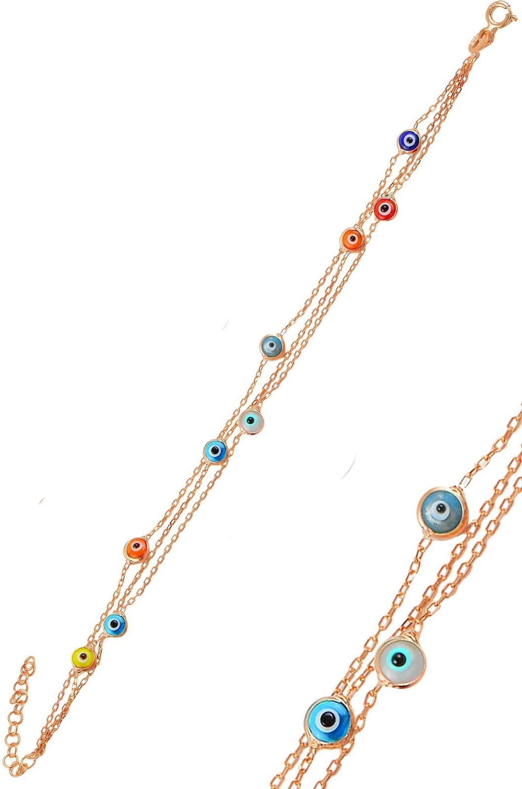 Byzylyk argjendi Jumeon, ngjyrë ari rozë, SGTL10613