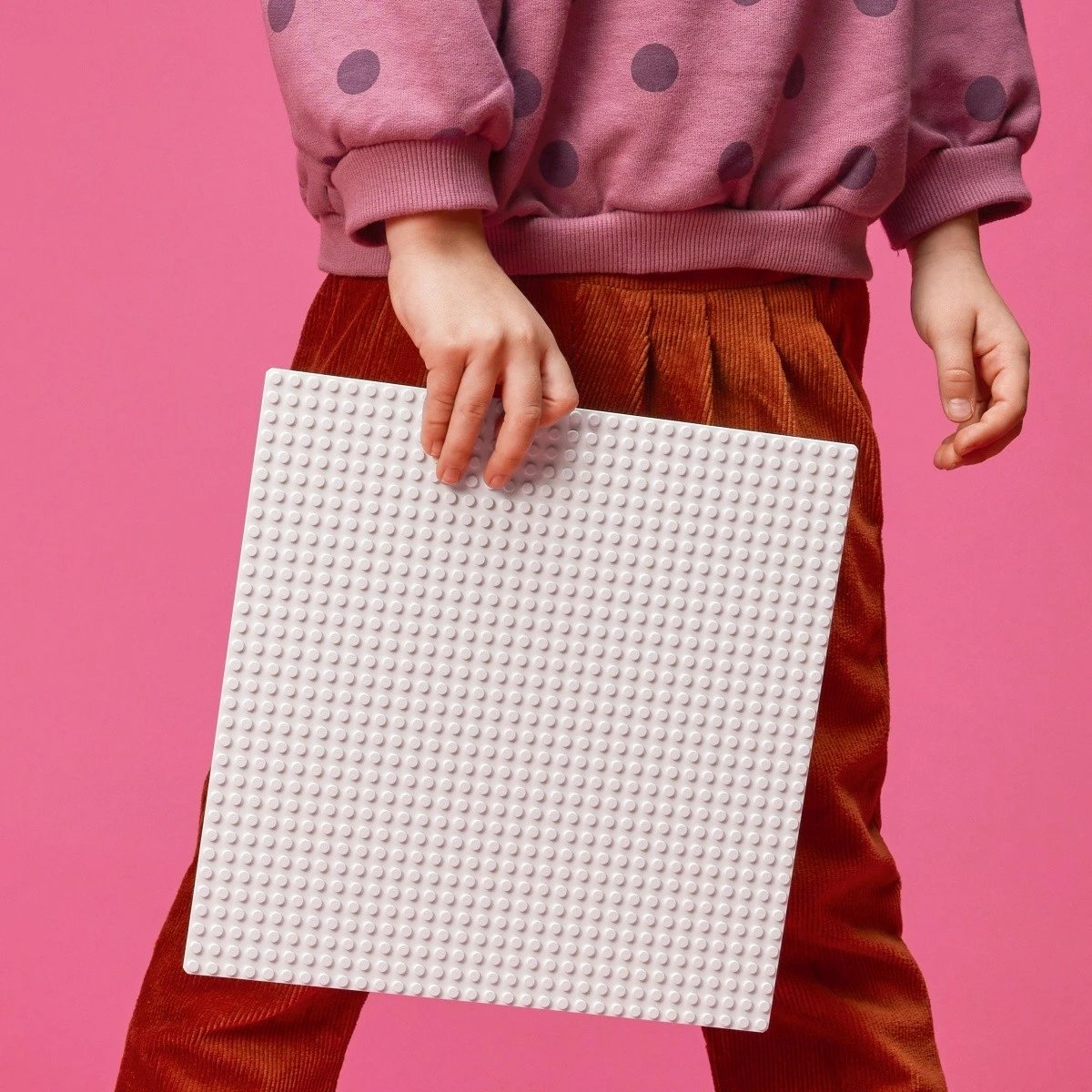 Pllakë ndërtimi LEGO Classic 11026, 32x32 pika, e bardhë