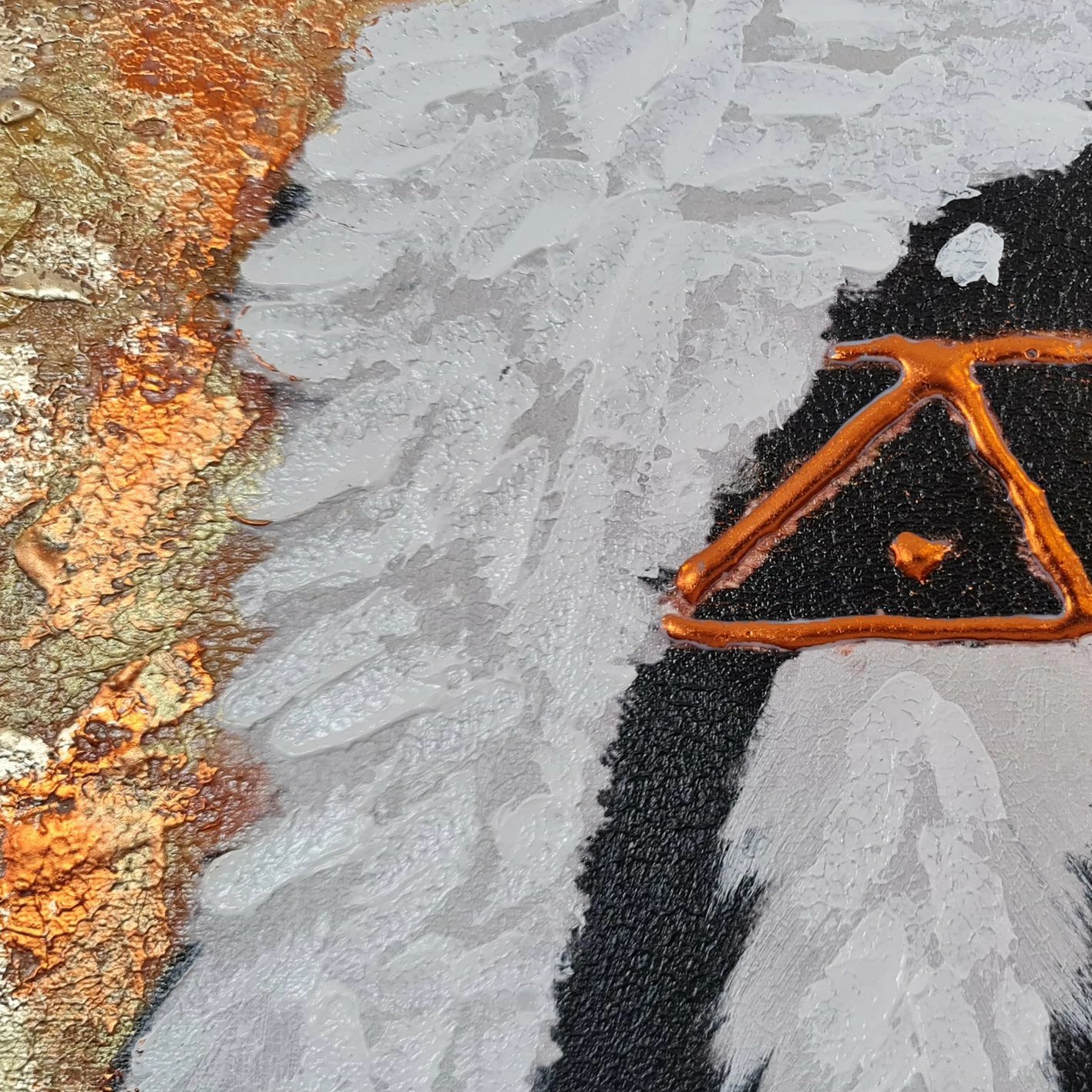 Pikturë dekorative me vaj, shumëngjyrëshe, Wallity OPG2129441609, 50x70cm