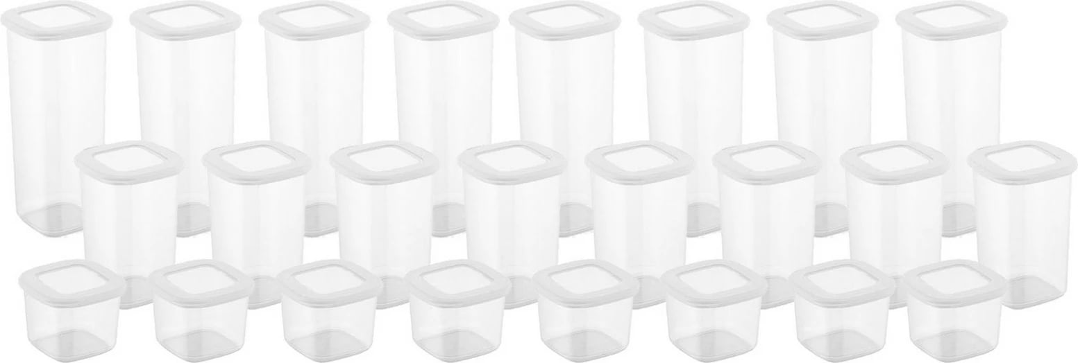 Set kuti plastike për organizim, 24 copë, Hermia, BNMPOLYWS24-51217