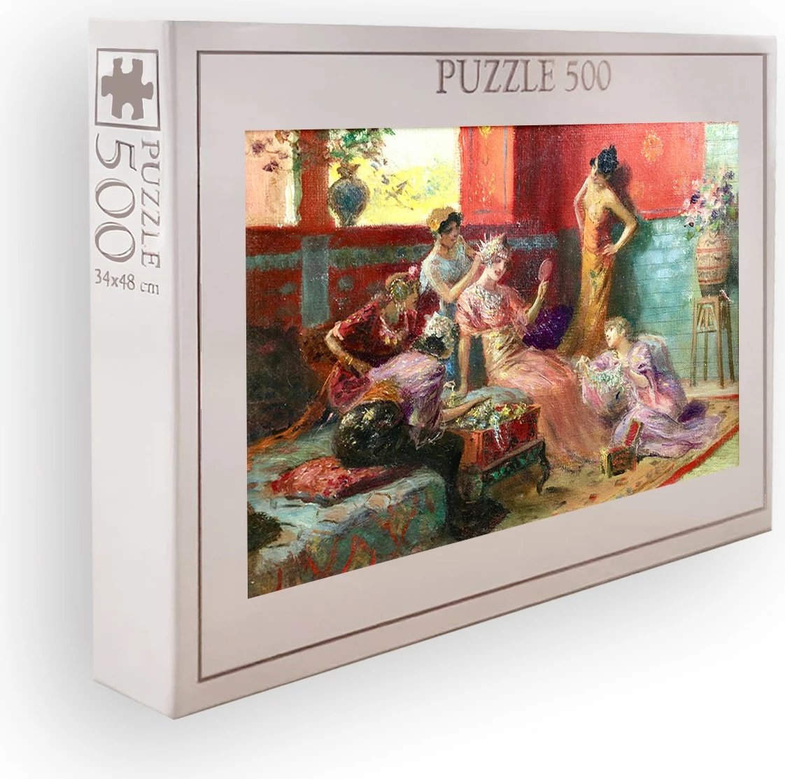 Puzzle 500 copë, Evila Originals, shumëngjyrësh, PZL_020_500