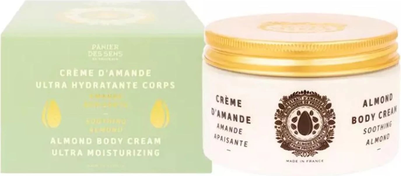 Krem trupi PANIER DES SENS Almendra unisex 250ml