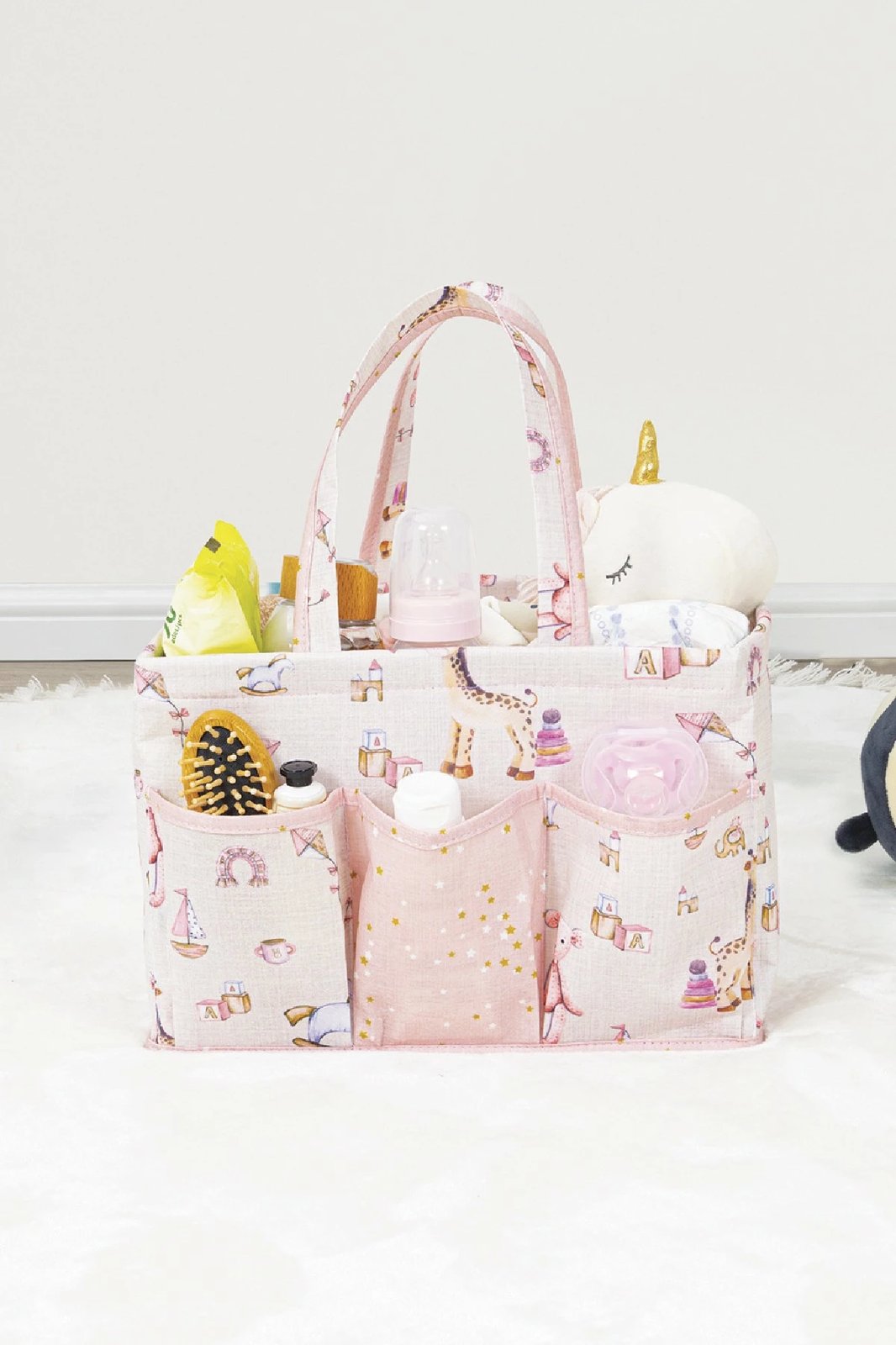 Shportë prej ndjesi, ngjyrë rozë, Aberto Design, KALS-04348