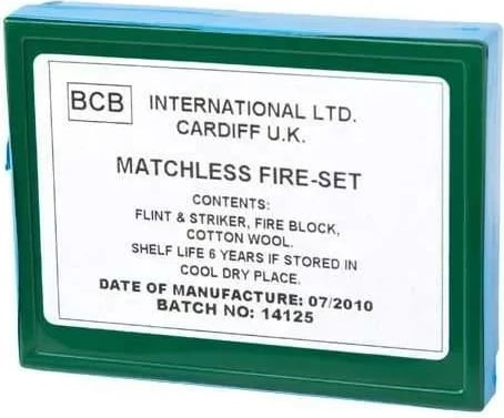 Set për ndezje zjarri BCB CN335, i gjelbër