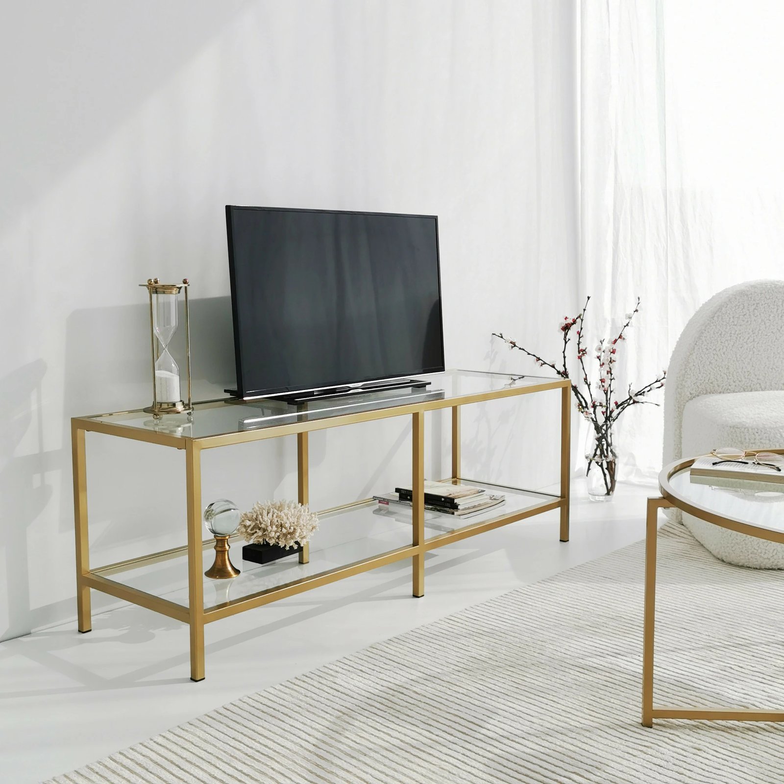 Komodë për TV, Hanah Home, Basic Gold, TV501