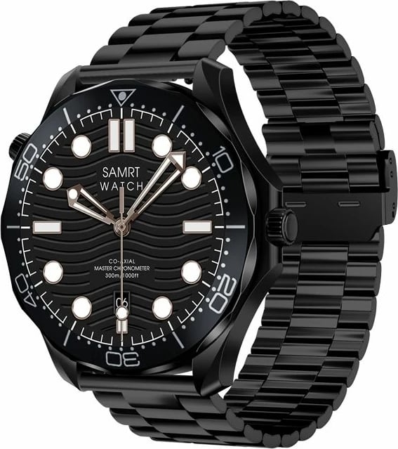 Smartwatch VELTORI unisex, e zezë